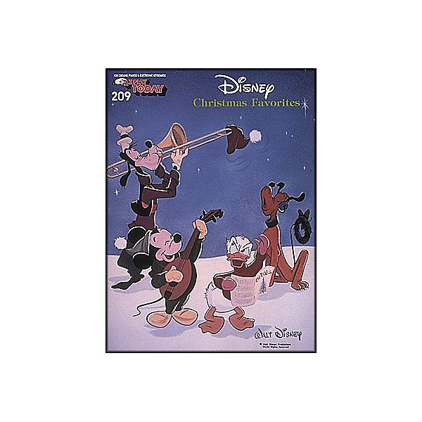 Hal Leonard Disney Christmas Favorites E-Z Play 209