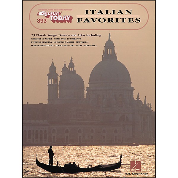 Hal Leonard Italian Favorites E-Z Play 393
