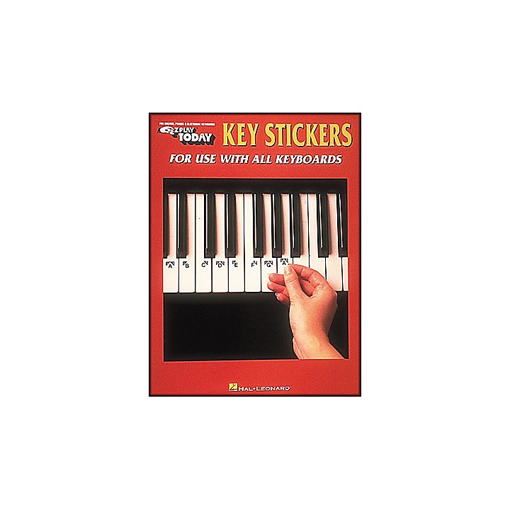 Akai 3 Sheets Stickers for Keyboard Notes Piano Keyboard Letter Stickers 