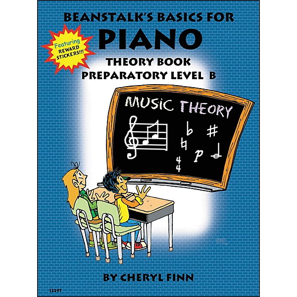 Willis Music Beanstalk's Basics for Piano Theory Book Preparatory Level B by Cheryl Finn