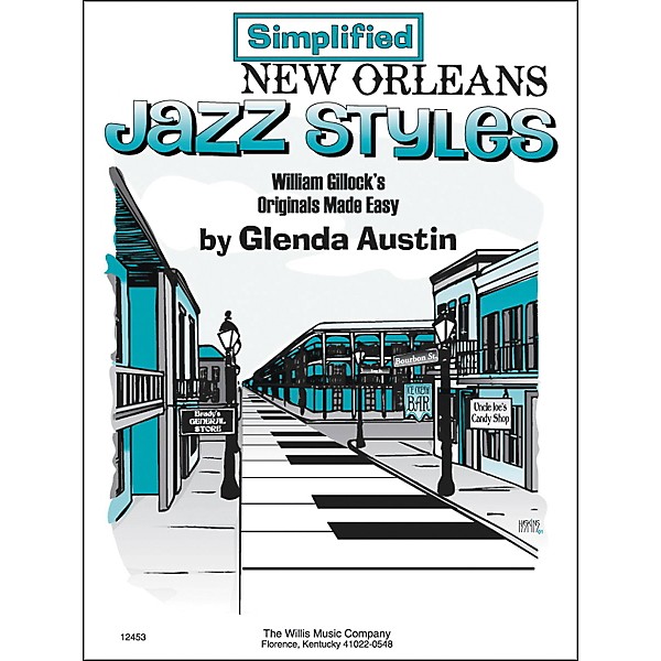 Willis Music Simplified New Orleans Jazz Styles Later Elementary Piano by Glenda Austin