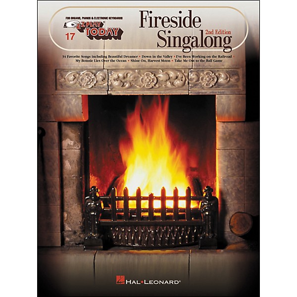 Hal Leonard Fireside Singalong Second Edition E-Z Play 17