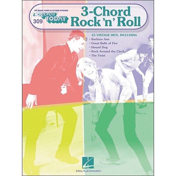 Hal Leonard 3-Chord Rock 'N' Roll E-Z play 309