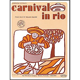 Willis Music Carnival In Rio Early Intermediate Piano Solo by William Gillock