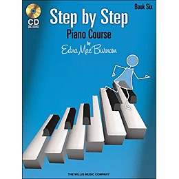Willis Music Step By Step Piano Course Book 6 Book/CD