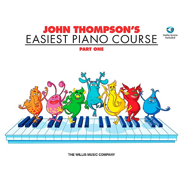 Willis Music John Thompson's Easiest Piano Course Part 1 Book/Online Audio