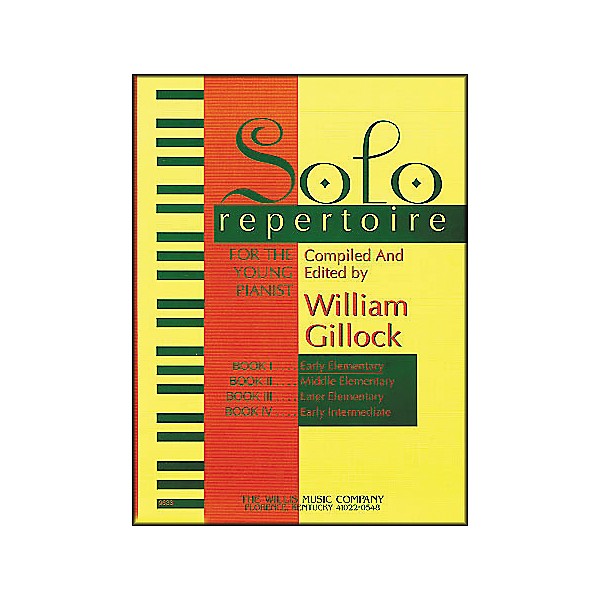 Willis Music Solo Repertoire Book 1 Early Elementary Piano
