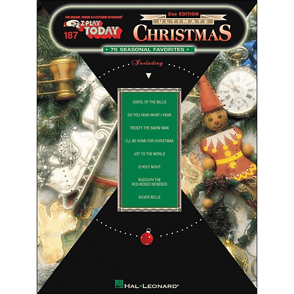 Hal Leonard Ultimate Christmas 75 Seasonal Favorites 2nd Edition E-Z Play 187