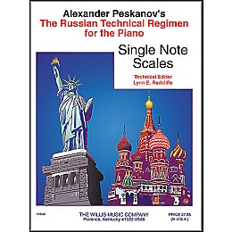 Willis Music Russian Technical Regimen Volume 1 by Alexander Peskanov