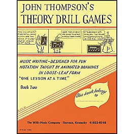 Willis Music John Thompson's Theory Drill Games Book 2