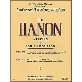 Willis Music John Thompson's Modern Course for The Piano Hanon Studies Book One