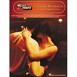 Hal Leonard Canciones Romanticas - Romantic Spanish Songs E-Z Play 72