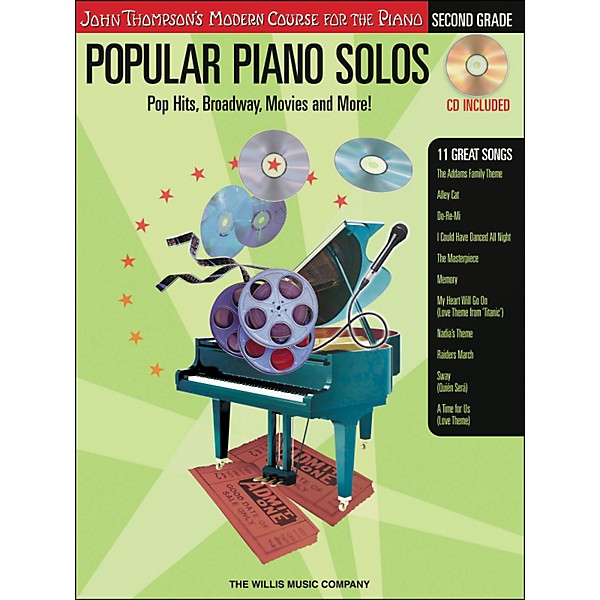 Willis Music John Thompson's Modern Course for The Piano - Popular Piano Solos Second Grade