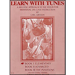 Willis Music Learn with Tunes Book 1 Elementary for Violin