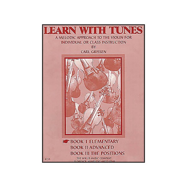 Willis Music Learn with Tunes Book 1 Elementary for Violin