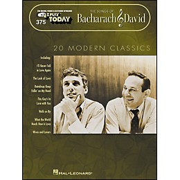 Hal Leonard Bacharach & David - The Songs Of 20 Modern Classics E-Z Play 375