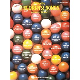 Hal Leonard Favorite Children's Songs for Big Note Piano