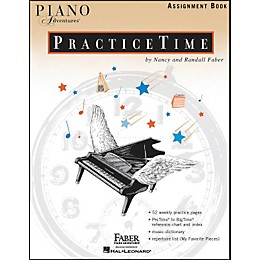Faber Piano Adventures Piano Adventures Practice time assignment Book - Faber Piano