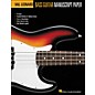 Hal Leonard Bass Guitar Manuscript Paper (8.5 X11 ) thumbnail