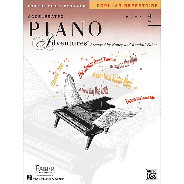 Faber Piano Adventures Accelerated Piano Adventures Pop Repertoire Book 2 - Faber Piano