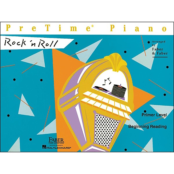 Faber Piano Adventures Pretime Piano Rock N Roll Primer Level Book Beginning Reading - Faber Piano
