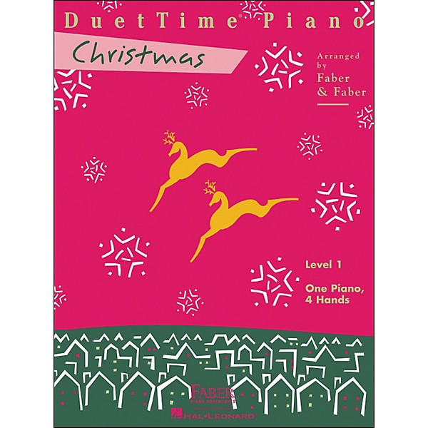 Faber Piano Adventures Duettime Piano Christmas Level 1 One Piano Four Hands - Faber Piano