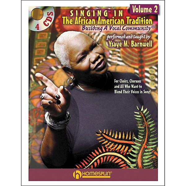 Homespun Singing In The African American Tradition Volume 2 (Book/CD Package)