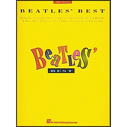 Hal Leonard Beatles' Best for Big Note Piano