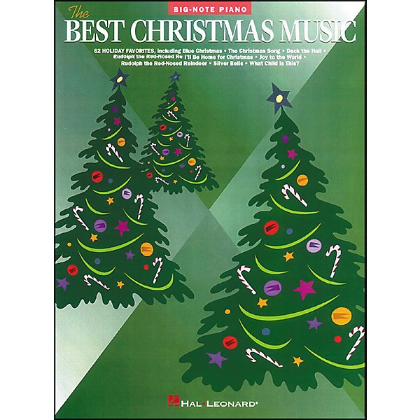 Hal Leonard Best Christmas Music for Big Note Piano