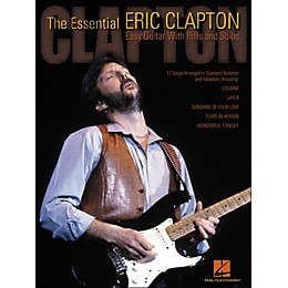 Hal Leonard The Essential Eric Clapton Easy Guitar Tab with Riffs And Solos