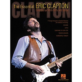 Hal Leonard The Essential Eric Clapton Easy Guitar Tab with Riffs And Solos