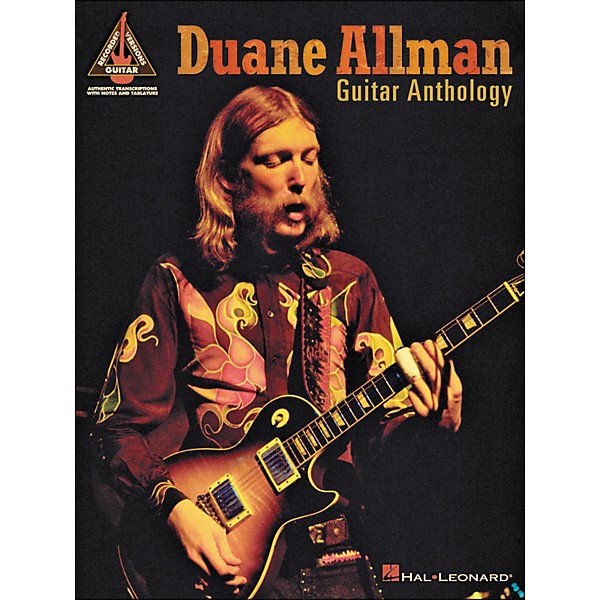 Hal Leonard Duane Allman Guitar Anthology Tab Book