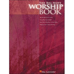Hal Leonard The Big Note Piano Worship Book