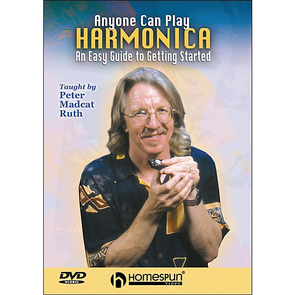 Homespun Anyone Can Play Harmonica: An Easy Guide To Getting Started DVD