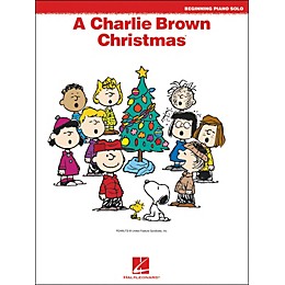 Hal Leonard A Charlie Brown Christmas Beginning Piano Solos