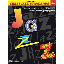Hal Leonard Great Jazz Standards for Big Note Piano 2nd Edition