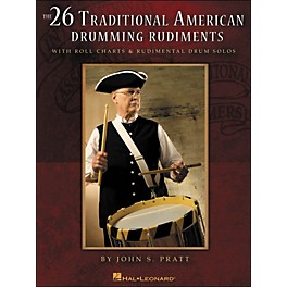 Hal Leonard 26 Traditional American Drumming Rudiments - with Roll Charts & Rudimental Drum Solos