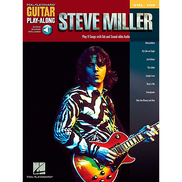 Hal Leonard Steve Miller - Guitar Play-Along Volume 109 (Book/CD)