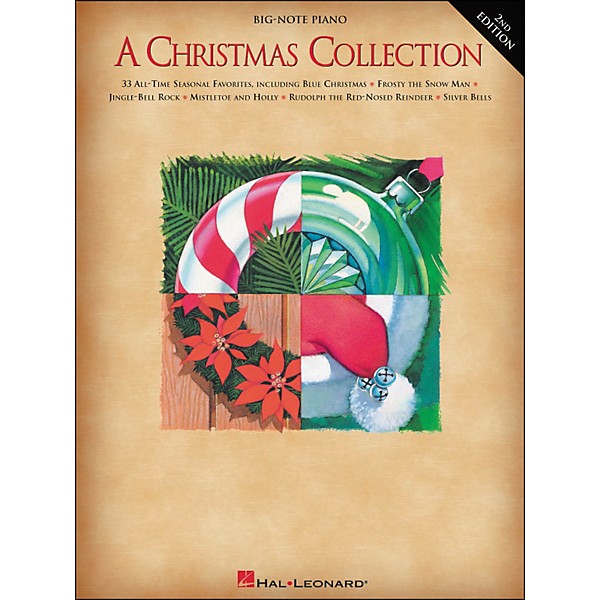 Hal Leonard A Christmas Collection for Big Note Piano 2nd Edition