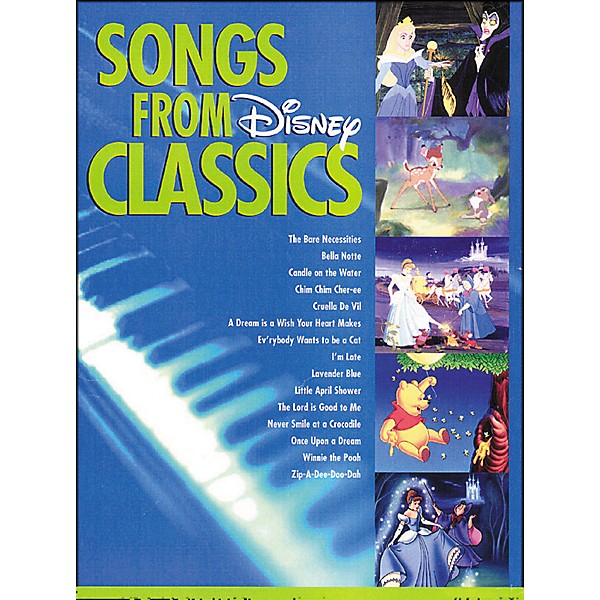 Hal Leonard Songs From Disney Classics for Big Note Piano
