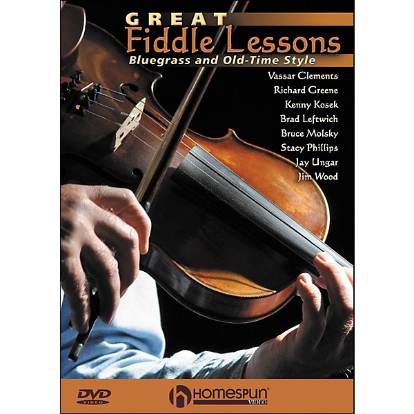 Homespun Great Fiddle Lessons: Bluegrass And Old-Time Styles DVD