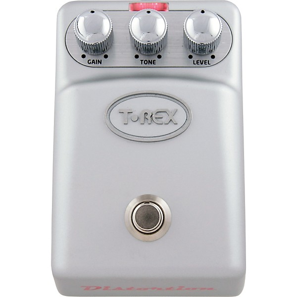 T-Rex Engineering Tonebug Distortion Guitar Effects Pedal Silver