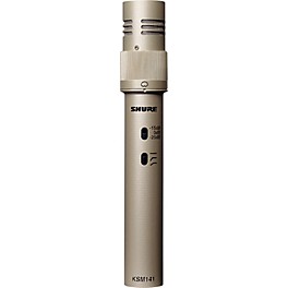 Shure KSM141 Dual Pattern Condenser Mic Champagne