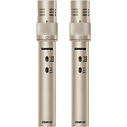 Shure KSM141 Dual Pattern Condenser Mic Champagne