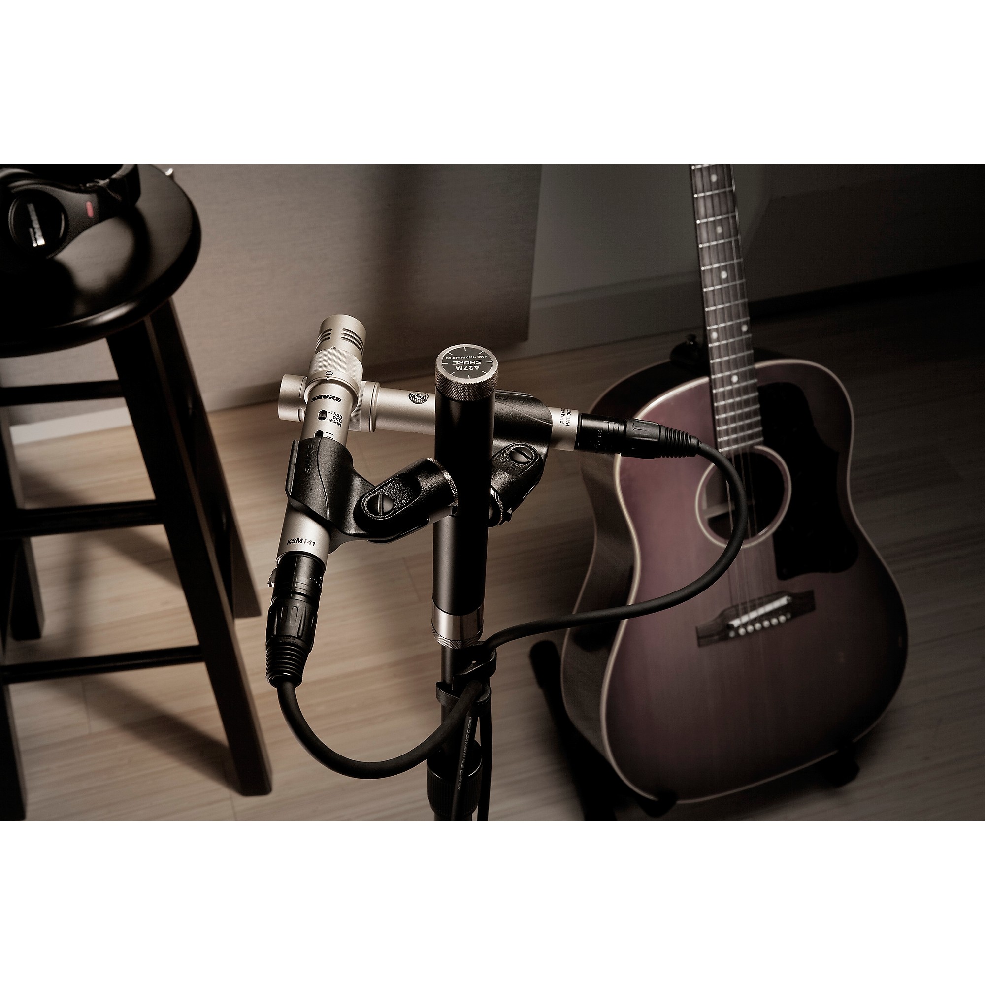 Shure KSM141 Dual Pattern Condenser Mic Champagne | Guitar Center