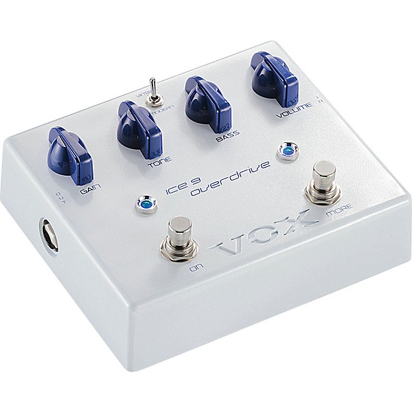 VOX Joe Satriani Ice 9 Overdrive Guitar Effects Pedal White