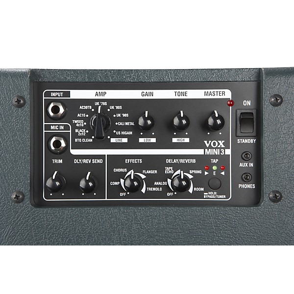 VOX MINI3 3W Battery-Powered Guitar Combo Amp Racing Green