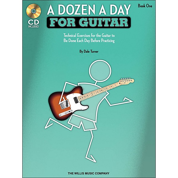 Willis Music A Dozen A Day for Guitar - Book 1 Book/CD Pack