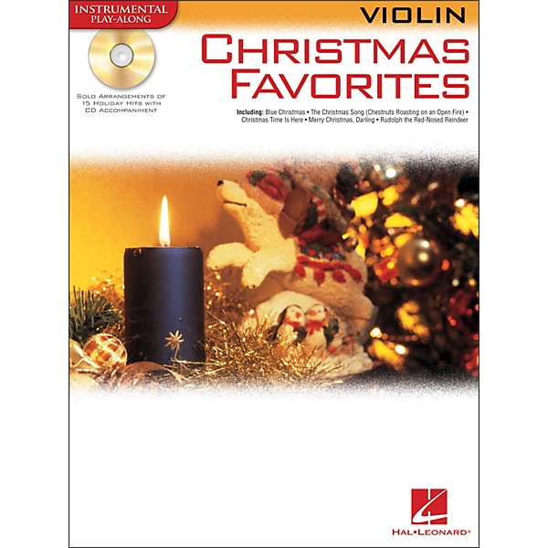 Hal Leonard Christmas Favorites for Violin Book/CD Instrumental Play-Along