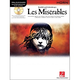 Hal Leonard Les Miserables for French Horn - Instrumental Play-Along Book/CD Pkg